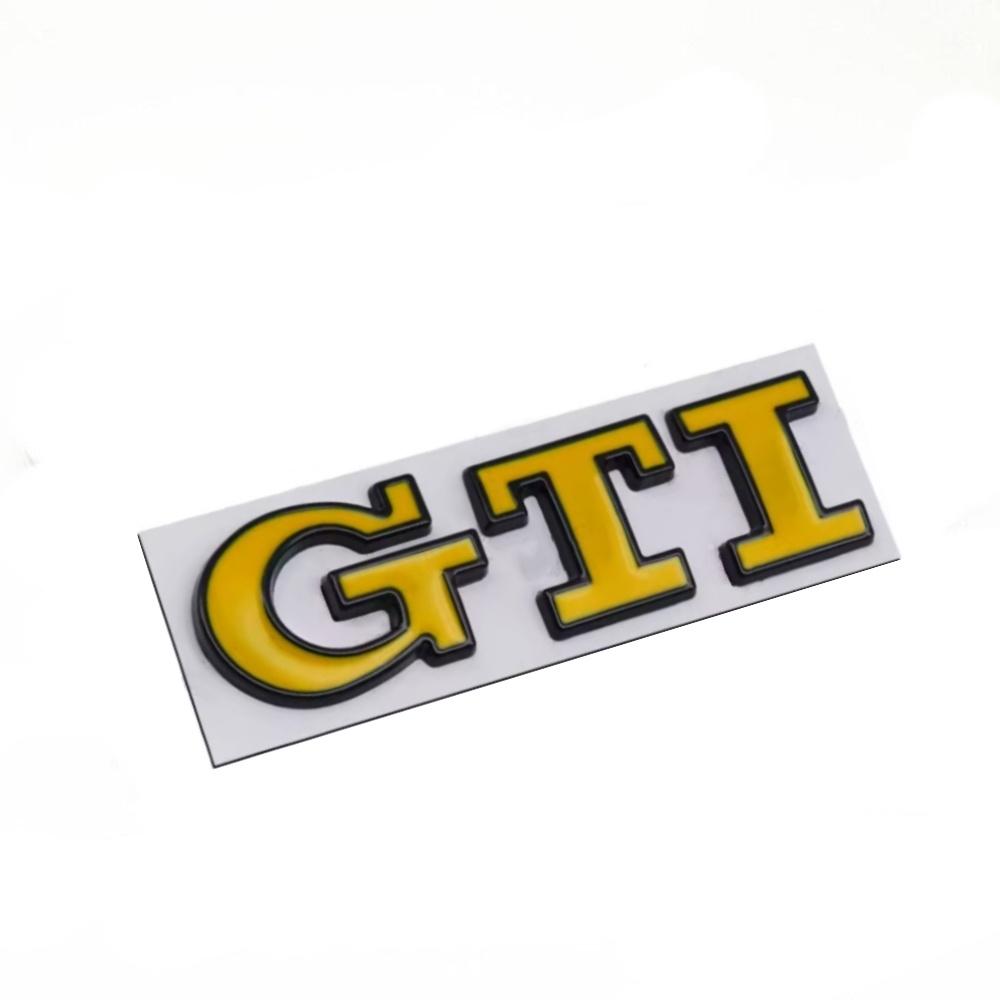 1 шт. 3D металлический значок GTI, наклейки на задний багажник автомобиля для Golf GTI mk2 mk3 mk4 mk5 mk6 mk7 mk8, автомобильные аксессуары Polo