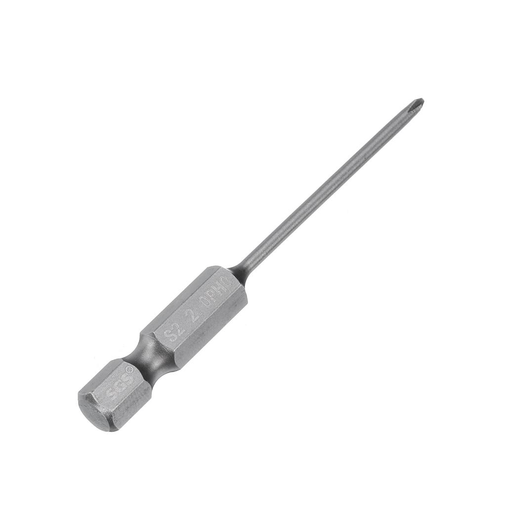 Магнитный бит для крестовой отвертки Phillips PH0 PH1 PH2 PH3 1/4" Шестигранный хвостовик 65 мм Сталь S2 Биты для шуруповерта Крестовая головка Биты для электродрели