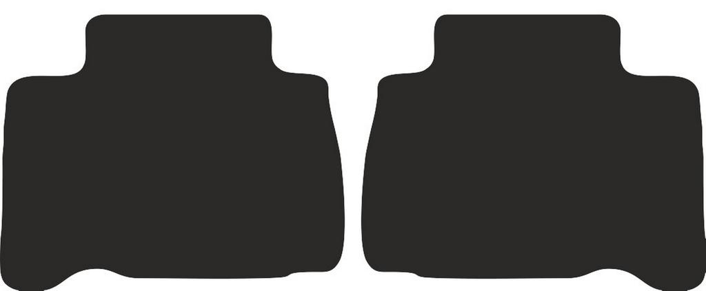 Rear Floor Mats For Lexus Nx 200T Crossover 2014