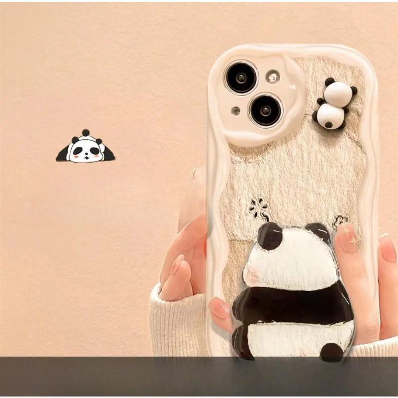Подходит для Apple 14promax Чехол для мобильного телефона iPhone 13 Cute Bamboo Panda 12mini Силиконовый мягкий чехол с защитой от падения