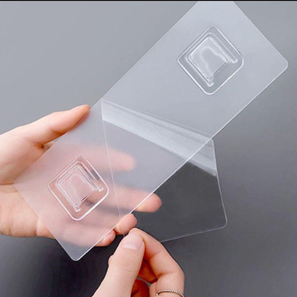 Storage Hanger Kitchen Holder Wall Rack Traceless Hooks Fix Bathroom Shelf Seamless Adhesive Hook