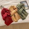 Scarf Women'S Winter Wool Blend Tide Student Sense Of Luxury Knitting Warm Neck Tide