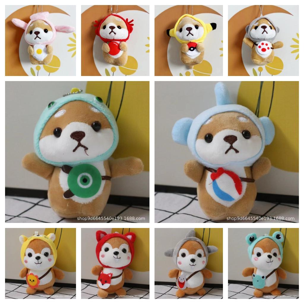 Альпака Маленький Подвеска Плюшевая Игрушка Милый Брелок для Сумки Кукла Украшения Верблюд Лошадь Халат Медведь