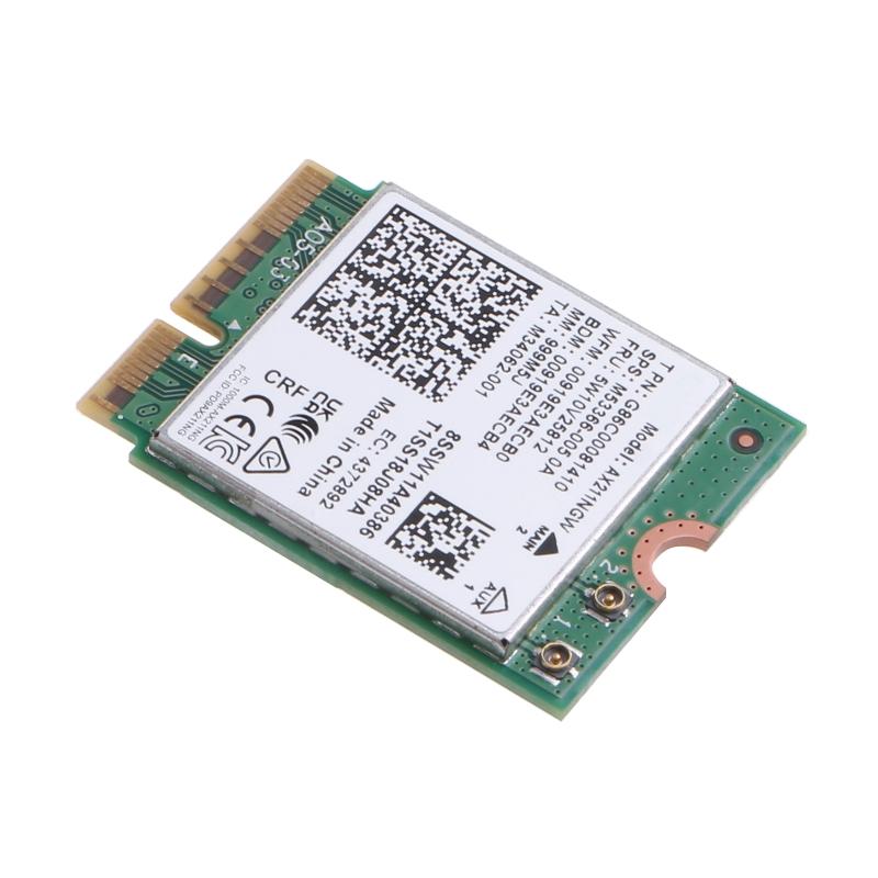 Настольный комплект WiFi 6E AX211NGW pands WiFi 5 ГГц 2230 5.2 Диапазон Включает РЧ-кабель Антенны с высоким коэффициентом усиления и Кронштейны