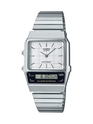 Мужские часы AQ-800E-7A, белые