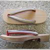 Kiso Nezuko Geta: Women's Geta (Elegant Striped Sandals) - A Traditional Craft Made in Japan, Carrying on 300 Years of Tradition
