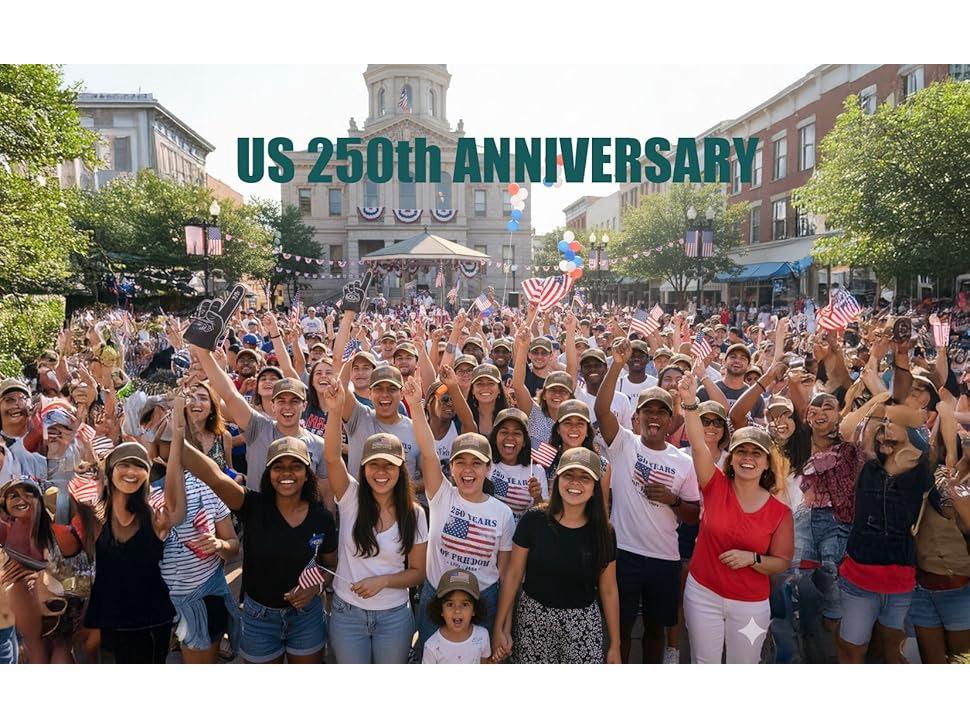 Limited Edition 250th Anniversary USA Eagle & Statue of Liberty Embroidered Baseball Cap, Unisex Adjustable