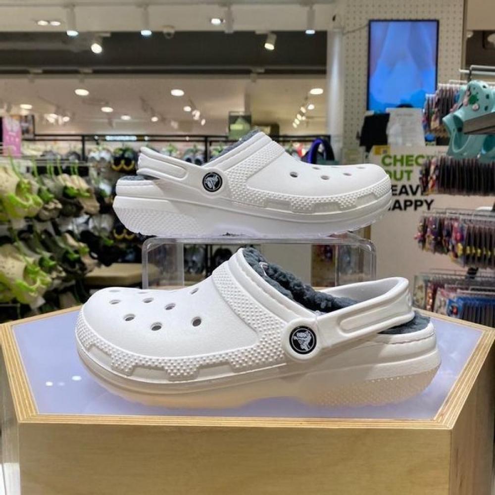 Crocs Classic Lined 203591 10m White