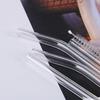 5 шт., прозрачные стеклянные соломинки с прямым изгибом, щетка для чистки напитков, напитков, бара