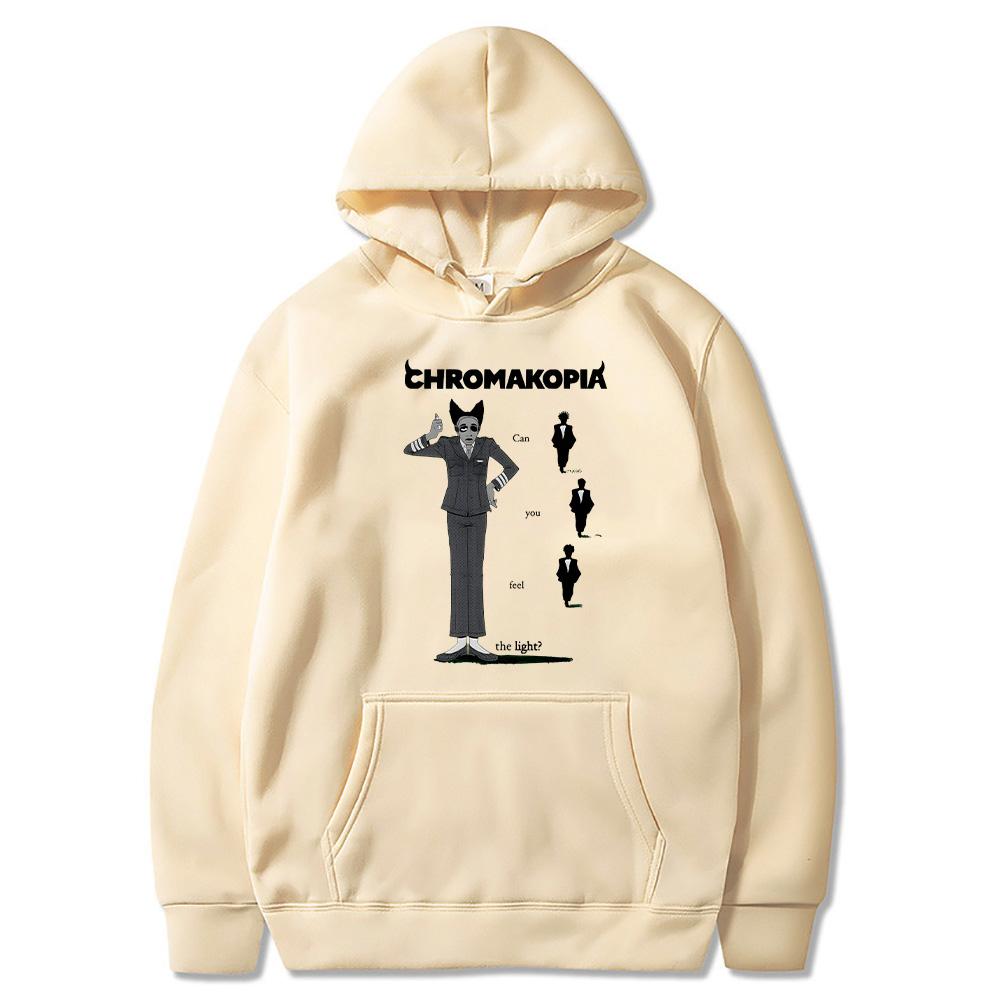 Tyler The Creator Chromakopia Can You Feel The Light Hoodie Trend Pullover Creative Design Clothes Unisex High Street Sweatshirt