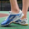 Подростки и взрослые, высококачественная амортизирующая, противоскользящая, износостойкая, модная повседневная спортивная обувь для бадминтона, обувь для настольного тенниса