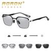 aoron Металлические фотохромные поляризационные солнцезащитные очки Классические спортивные очки для вождения и рыбалки UV400 Антибликовые солнцезащитные очки