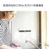 Plex Bluetooth Wireless Flat Panel Speaker Black Waterproof Vibration Speaker Wireless Charging Compatible Magnet Mountable BeSONIC PX-EBTWPS01BK