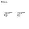Lindon Zircon Copper Alloy Earrings Drop Earrings For Women Wedding Party Gifts