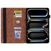 For iPad Pro 11 (2024) Case Card Slot PU Leather Stand Tablet Cover
