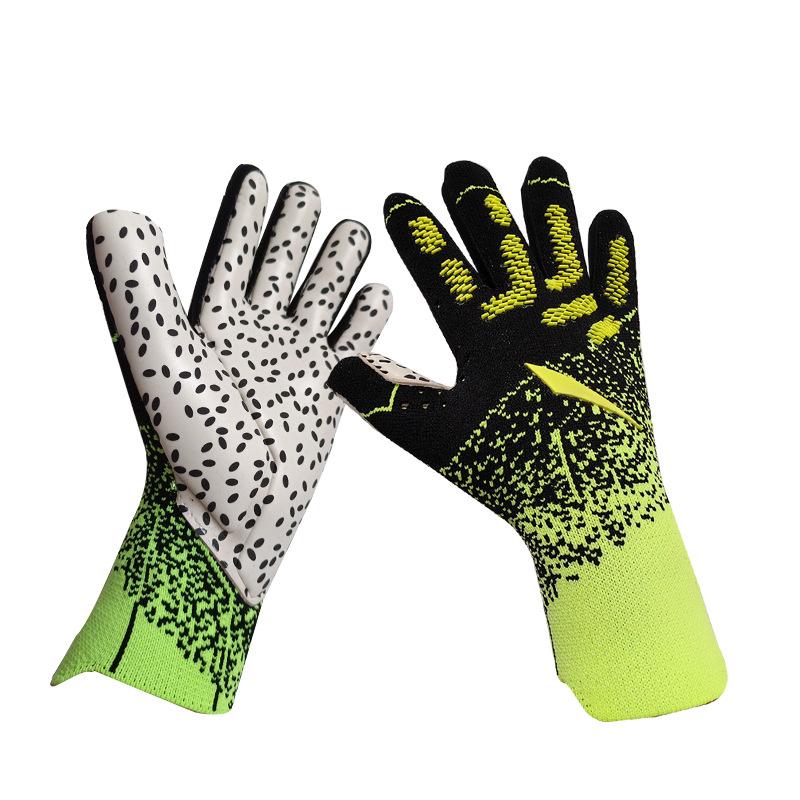 6. Pc Football Goalkeeper Goalkeeper Gloves Falcon Non-Slip Children Adult Training Male Wear-Resistant Professional Sports Equipment