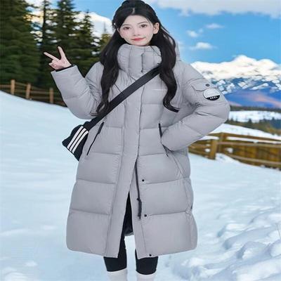 Женский длинный толстый пуховик Snow Flying 2024 X40146308FX