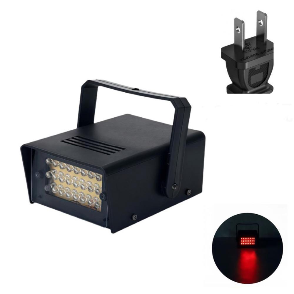 Adjustable Flash LED Strobe Light 24LED Stage Light Professional Strobe Party Lights  Party