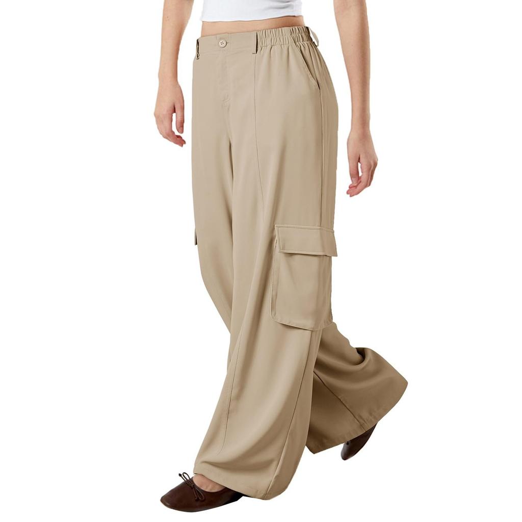 Женские зимние спортивные штаны, однотонные повседневные брюки, женские флисовые спортивные штаны, широкие прямые брюки