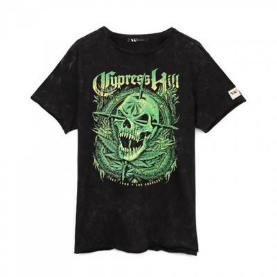 Cypress Hill Футболка с черепом унисекс для взрослых