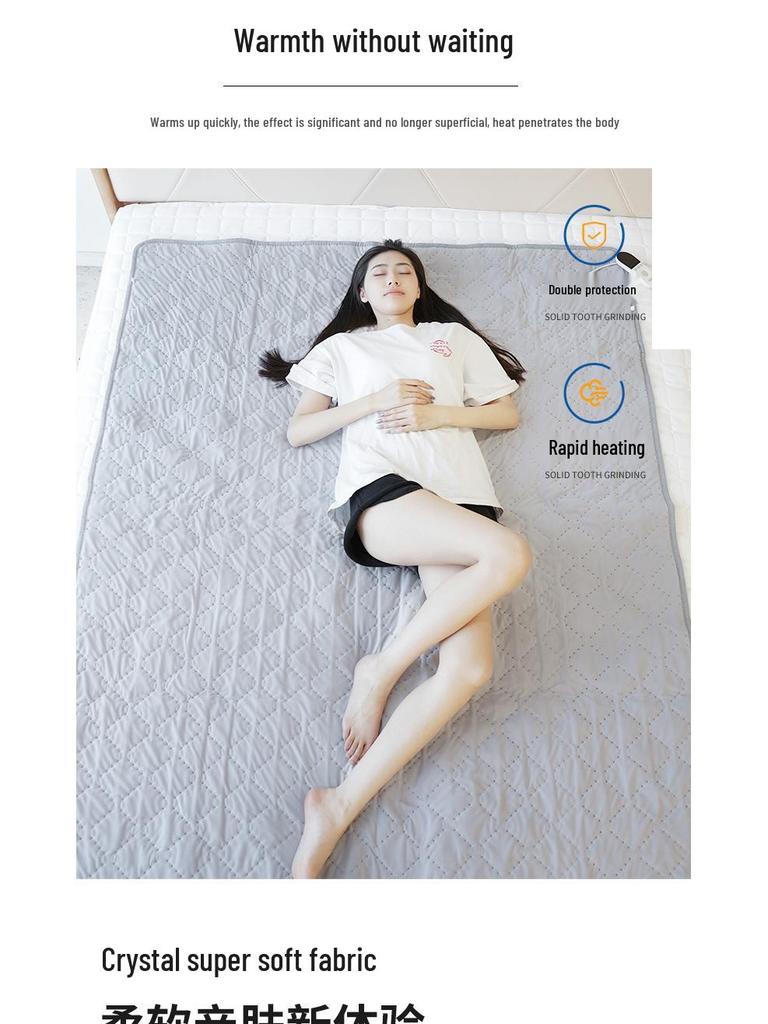 Автомобильный и грузовой электрический плед - 12В/16В/24В Одно- и двухзонный нагревательный наматрасник