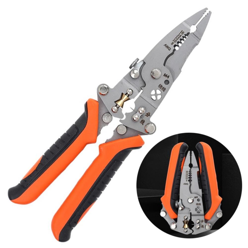 12 in 1 Wire Stripping Pliers Alloy Steel Wire Stripping Tool Electrician