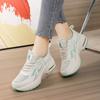Inner Heightened Women'S Sneakers, Versatile Mesh, Breathable Shoes, Thick-Soled Dancing Ghost Shoes, Soft-Soled Heightened Square Dancing Shoes