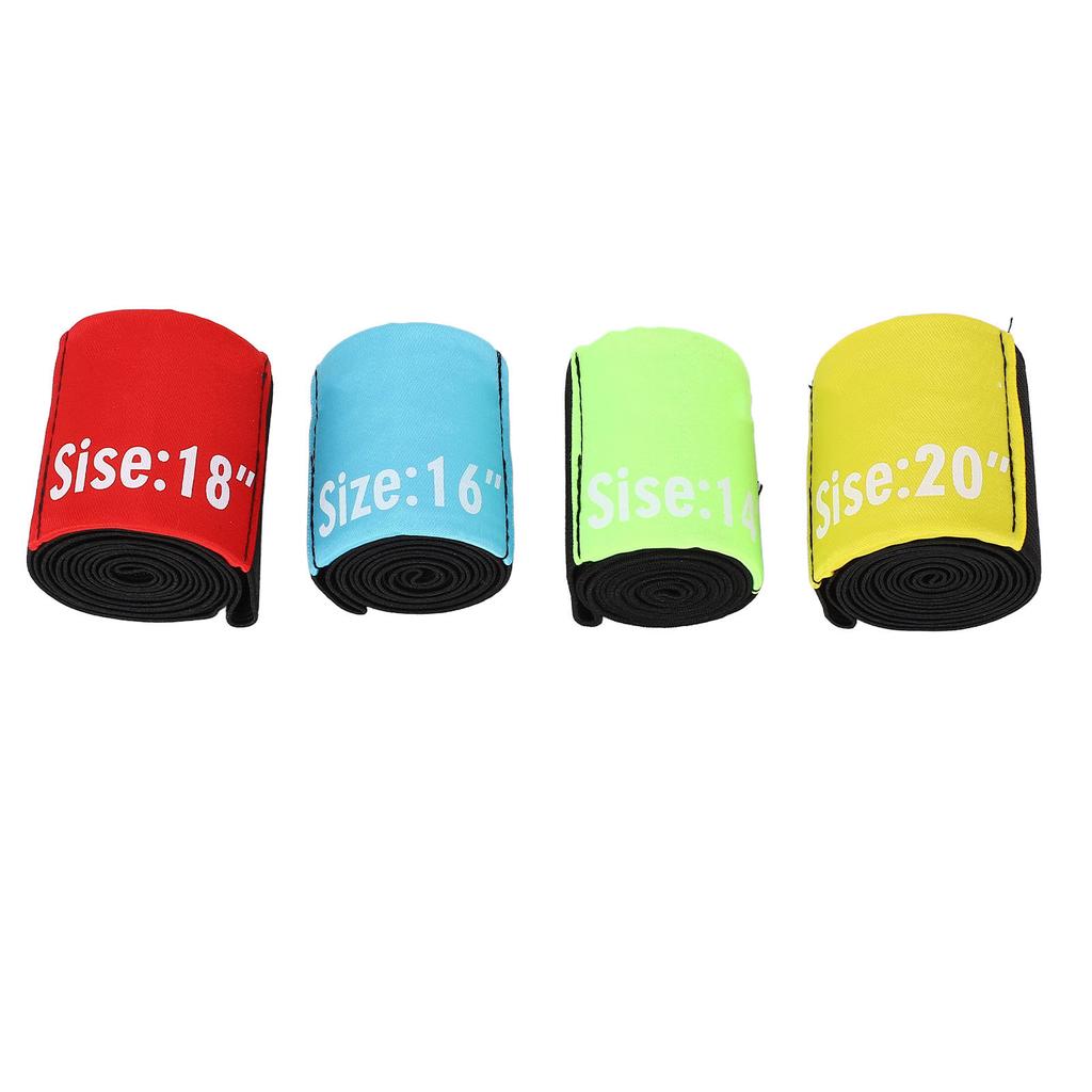 4Pcs Drum Cymbal Mute Circle Ring Polyester Fiber Practice Silencer Dampener for Drummer