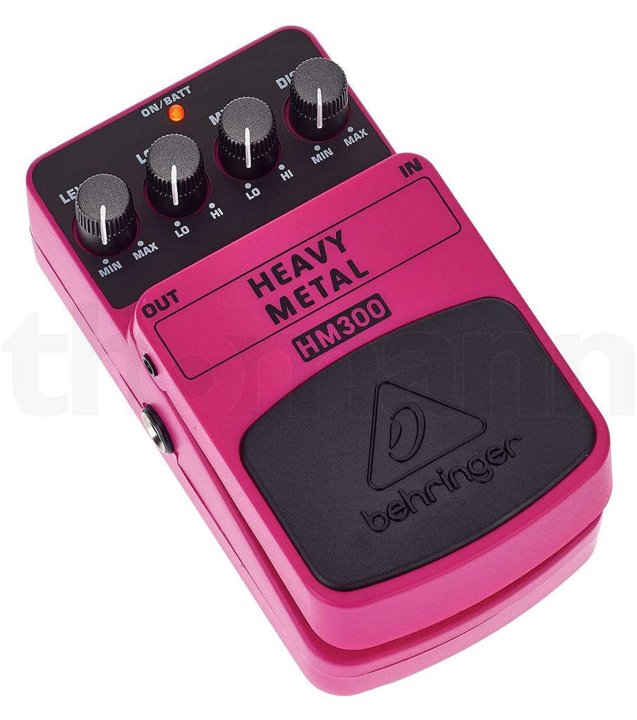 Behringer Guitar Effect Pedal Distortion HM300 HEAVY METAL