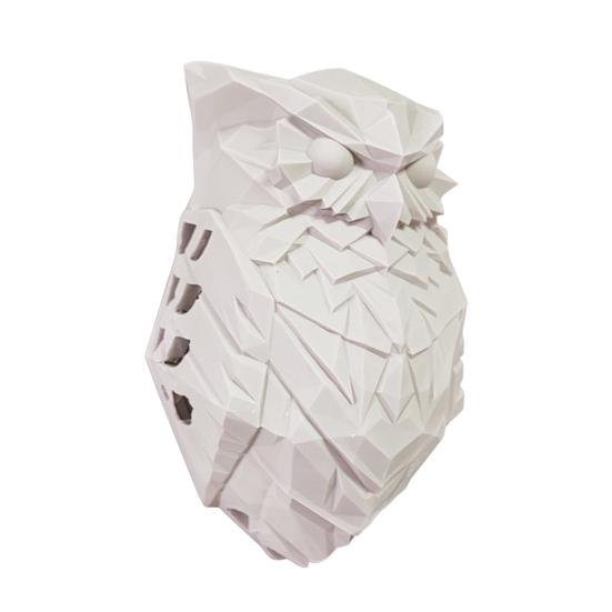 Настенный ночник в виде птицы 3D, белая лампа в виде совы, домашний офис, спальня, гостиная, прихожая, настенная декоративная светодиодная лампа в виде животного