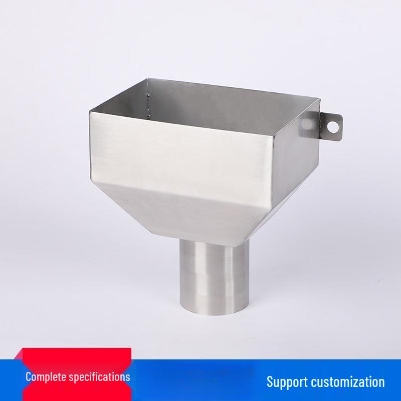 Stainless Steel Round Side Drain Funnel