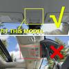 For Ford Maverick -2025 Carbon Car Roof Reading Light Lamp Frame Trim Covers