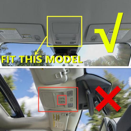 For Ford Maverick -2025 Carbon Car Roof Reading Light Lamp Frame Trim Covers