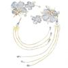 1pc/2pcs Elegant Classical Style Dragonfly Traditional HANFU Chinese Tassel Hairpin Headwear Hair Cl