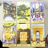 Fantasy Garden Tarot 78 Pcs Cards In Rider-waite System Made with Ballpoint Pens In Eight Colors 10.3*6cm