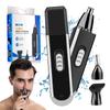 New Men's Ear and Nose Hair Trimmer 3-in-1 Multifunctional Nose Hair Remover Shaver Eyebrow Trimmer Set