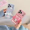 Мультяшный чехол для телефона My Melody & Cinnamoroll для iPhone 11/12/13/14/15/16/17 Pro/Pro Max