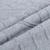 Women's Diamond Grid Jacquard Knit Sweater Fabric - Polyester-Spandex Blend