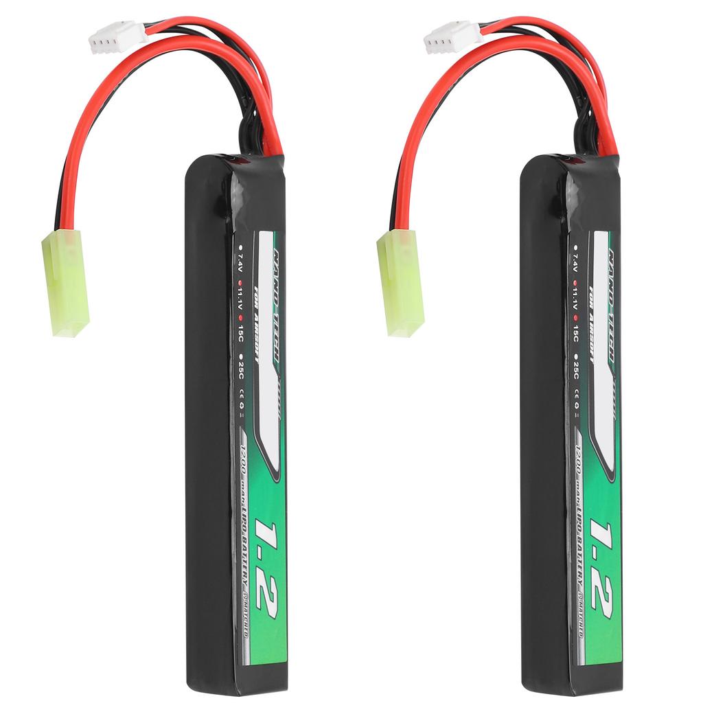11.1V 15C 1200mah RC Car Chargeable Lithium Battery Portable for Tamiya Output Plug