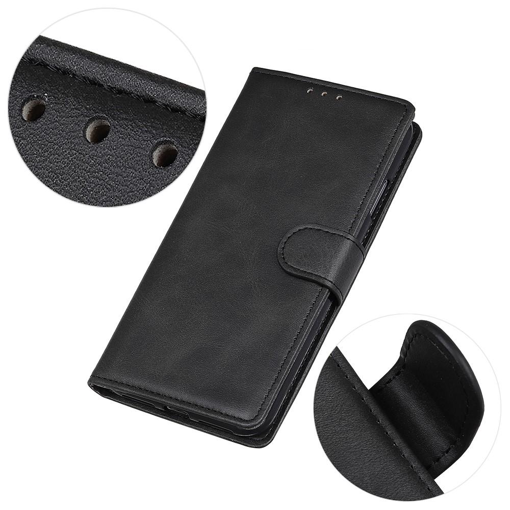 Wallet Case for Redmi Turbo 5 5G - Leather/PU, Black