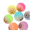 25Pcs 30mm Halloween Bouncy Balls Scary Eyeballs Party Trick Props Plastic Floating Bouncing Balls Party Favors Random Color