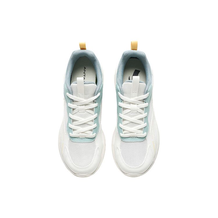 Anta Дышащие легкие кроссовки с низким верхом женские кроссовки белые светло-голубые 922415525-2