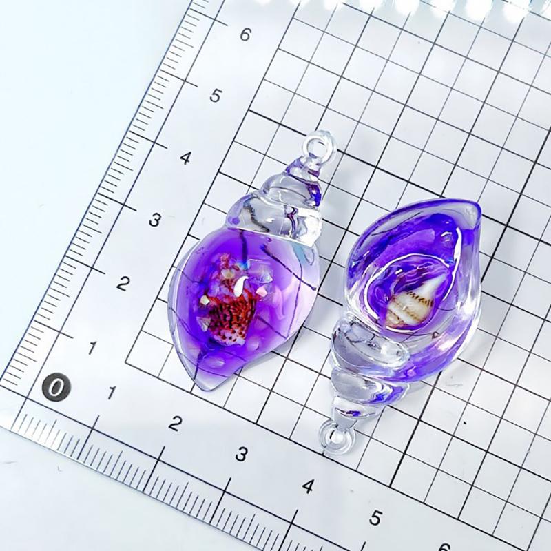 10 шт. подвески для поделок, аксессуары из серебристых раковин, ракушки в морском стиле, маленькие подвески в виде раковин, материалы, креативный цвет радуги