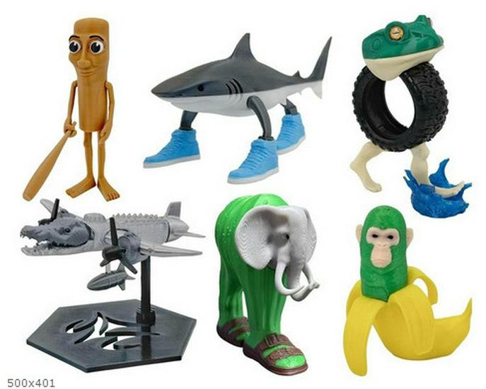 Игрушка 3D-печати, артикулированное глубоководное чудовище – Креативная новинка