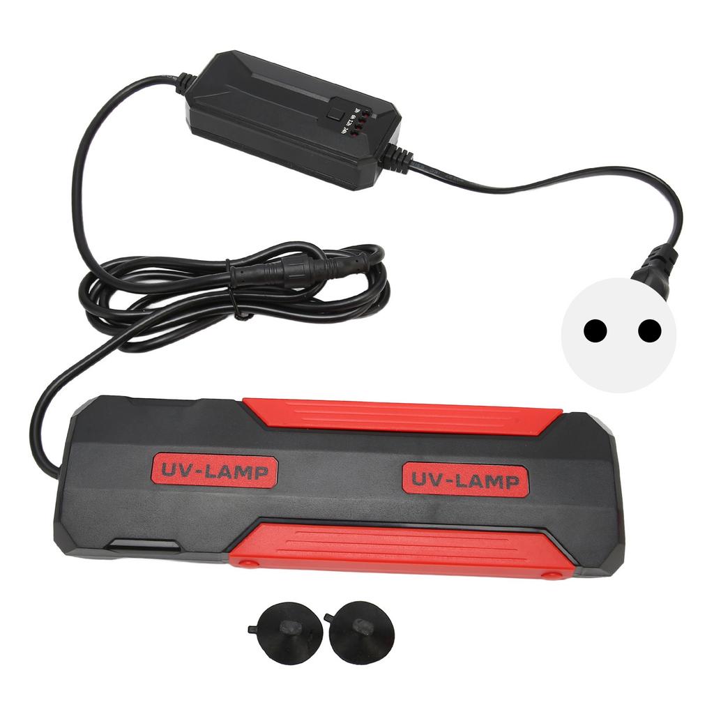 22W Aquarium UV Lamp Detachable Back 180 Degrees Sterilization Aquarium Clean Light with Smart