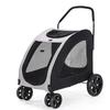 Foldable Pet Stroller for Large Dogs, Elderly Dogs, Cats, and Disabled People – Lightweight and Portable.