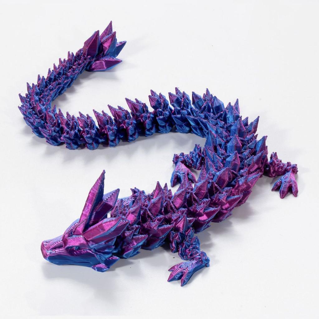 3D-печатная фигурка змеи с подвижными суставами, имитация змеи, креативное украшение для домашнего офиса, новогодние подарки, поделки, подарок