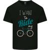 I Want to Ride My Bike Cycling Cyclist Unisexs Light Cotton TShirt