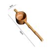 Artware Crafts Teahouse Home Accessories Long Handle Colander Infuser Bamboo Strainer Tea Filter