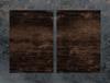 СТЕКЛЯННАЯ ЗАЩИТНАЯ ПАНЕЛЬ ДЛЯ КУХНИ 2x35x52 ДЕРЕВО